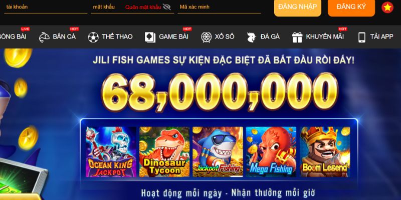 Nhập các thông tin để đăng nhập i9bet thành công